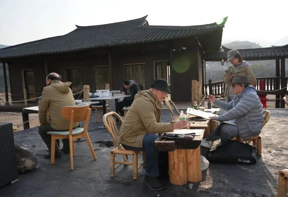 在自然中寻找艺术灵感——山东画院“雁荡行”采风写生之旅