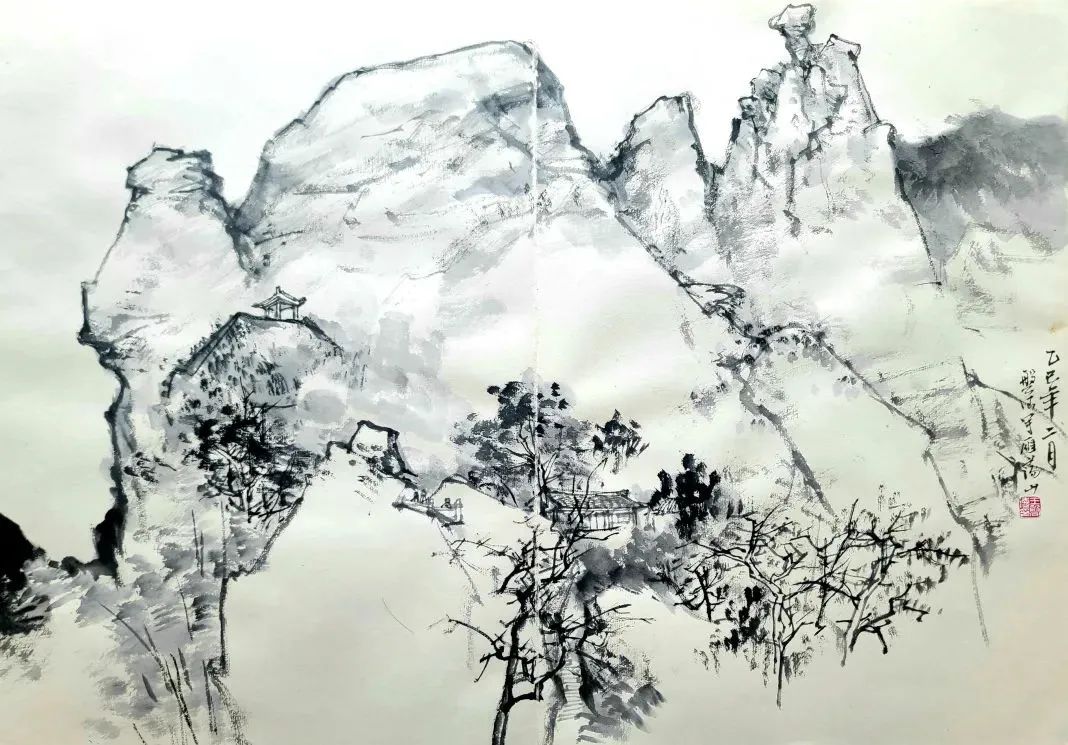 在自然中寻找艺术灵感——山东画院“雁荡行”采风写生之旅