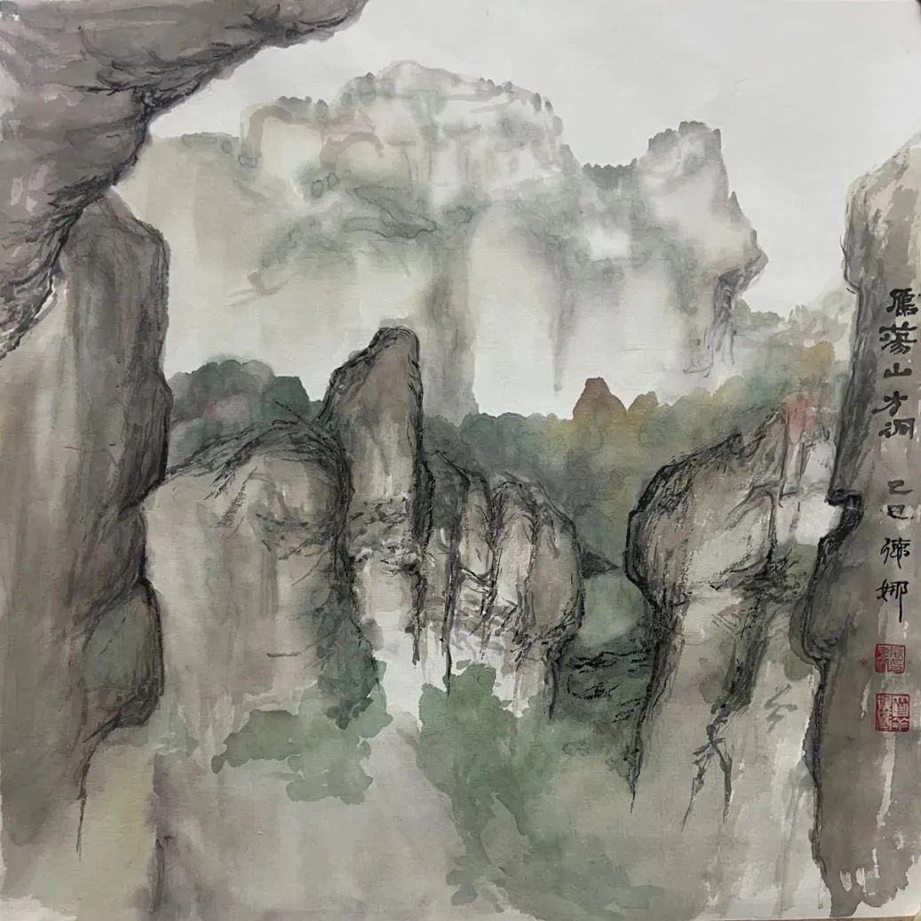 在自然中寻找艺术灵感——山东画院“雁荡行”采风写生之旅