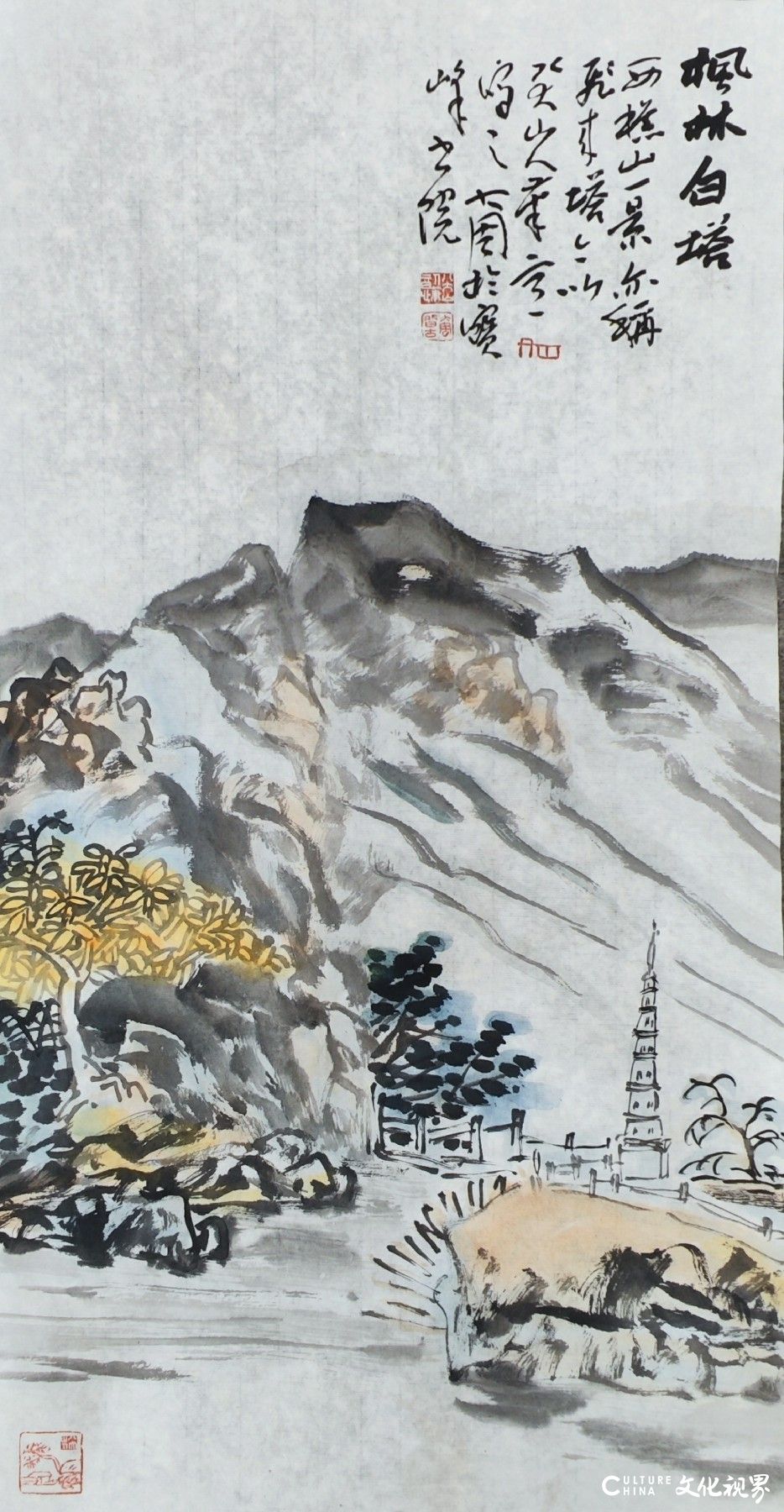 古韵新章下的艺术对话——大周石桥拟八大山人笔意系列组画探微