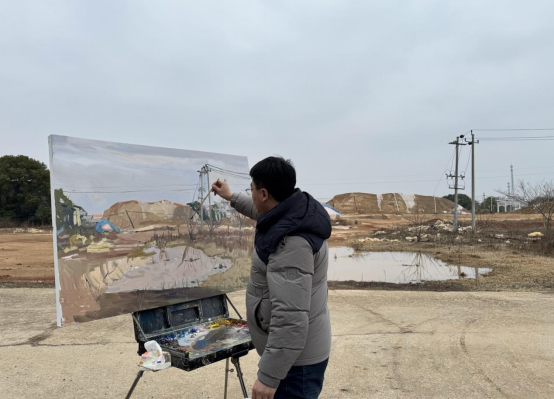 廖正定·风景油画写生 | 在大地的褶皱里触摸生命最初的质地