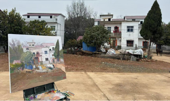 廖正定·风景油画写生 | 在大地的褶皱里触摸生命最初的质地