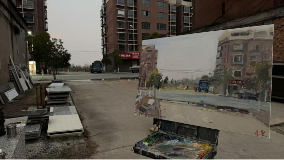 廖正定·风景油画写生 | 在大地的褶皱里触摸生命最初的质地