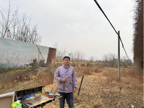 廖正定·风景油画写生 | 在大地的褶皱里触摸生命最初的质地