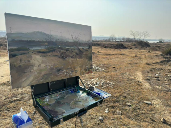 廖正定·风景油画写生 | 在大地的褶皱里触摸生命最初的质地