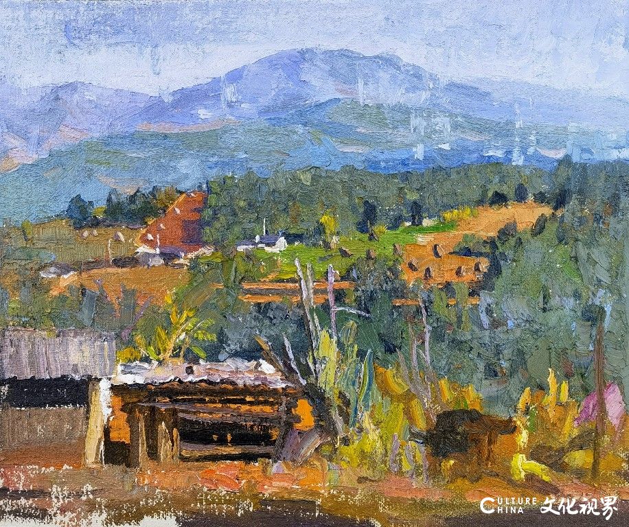 郑春龙云南写生作品 | 既真实又诗意，既扎根大地又仰望星空