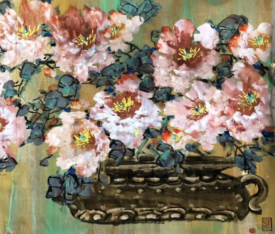 “写意精神——中国书画名家作品臻选” | 赵治平：形式美与山林气和谐统一，画面充满郁然勃发的生机