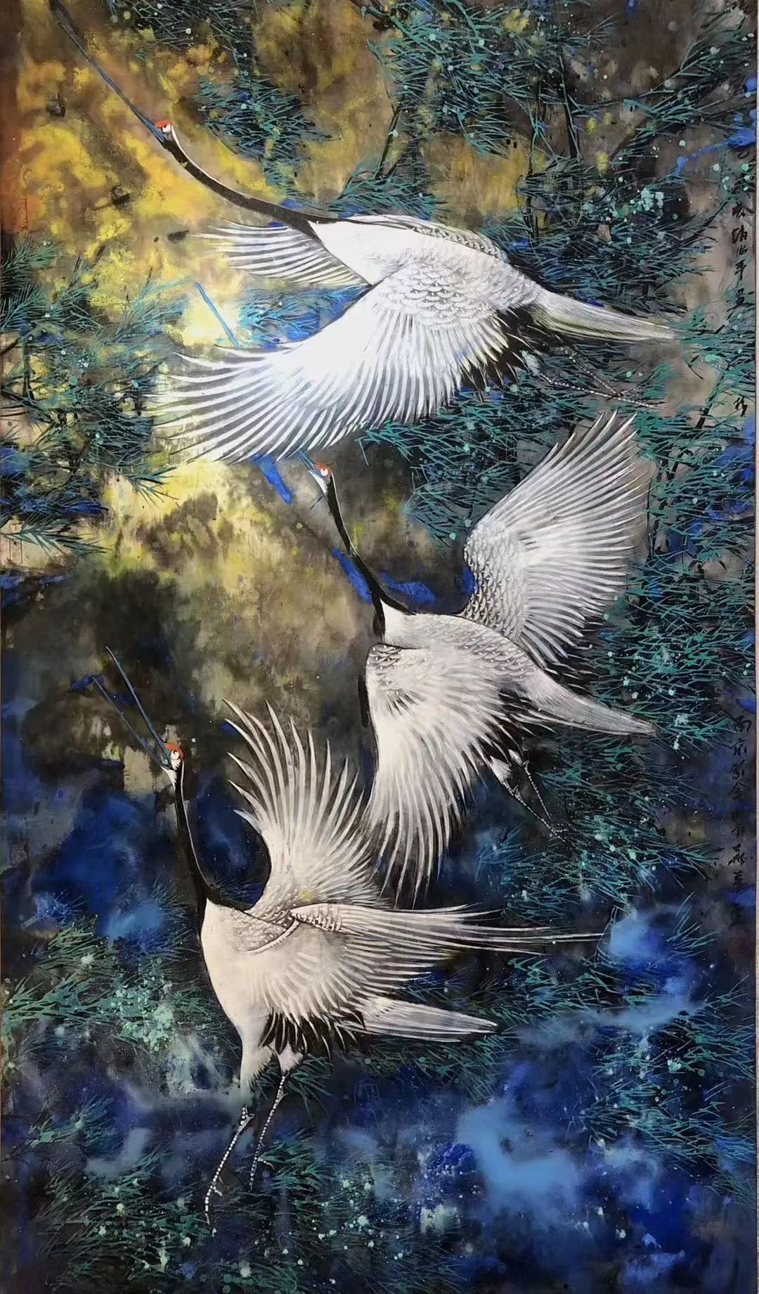 “写意精神——中国书画名家作品臻选” | 赵治平：形式美与山林气和谐统一，画面充满郁然勃发的生机