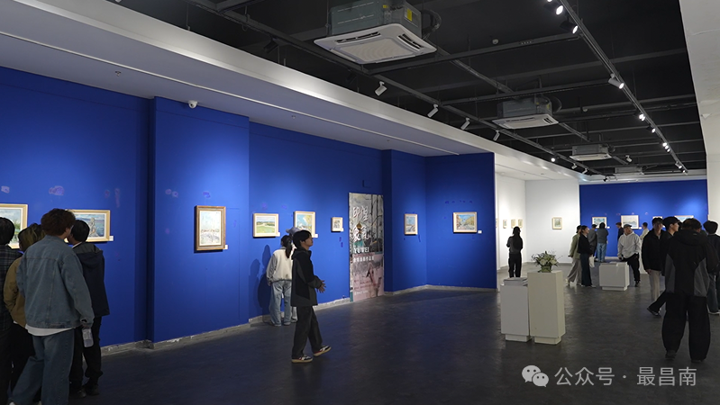 “涅瓦印象——余炜油画作品展”在景德镇陶瓷大学开幕，展期至4月7日