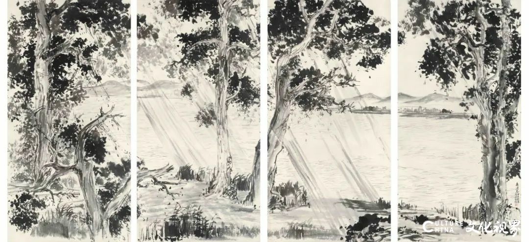 以纯粹笔墨行走天涯——林海钟迄今最大个展在京举办，展期至4月8日