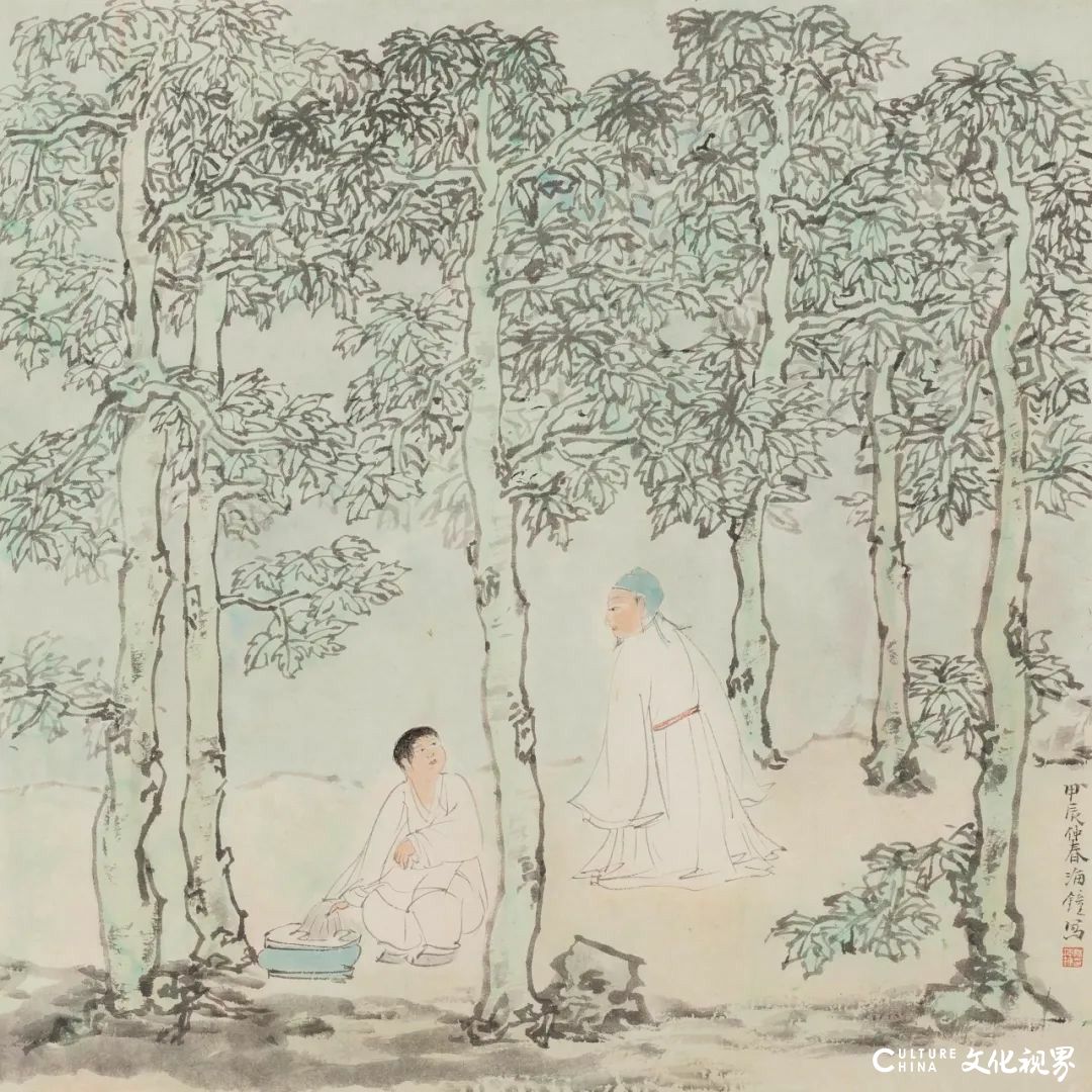 以纯粹笔墨行走天涯——林海钟迄今最大个展在京举办，展期至4月8日