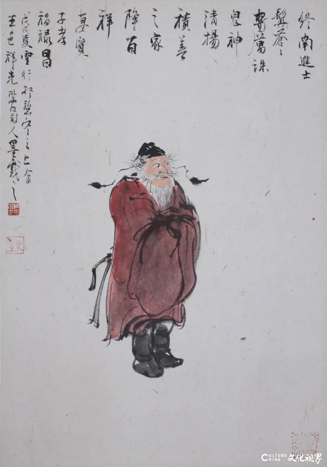 以纯粹笔墨行走天涯——林海钟迄今最大个展在京举办，展期至4月8日