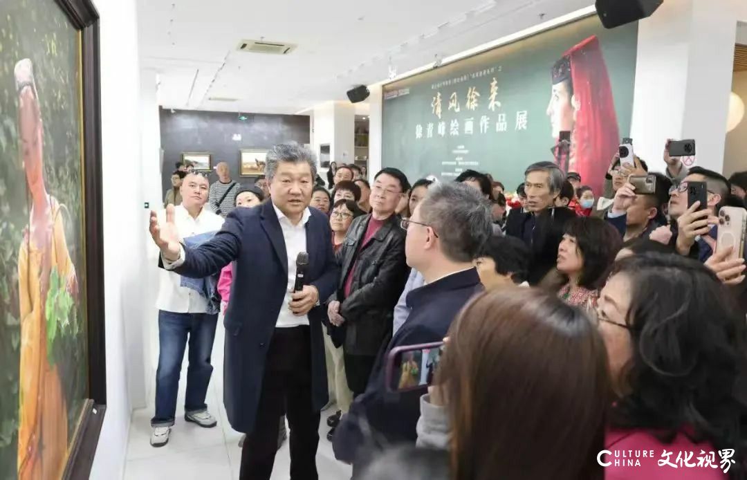 “清风徐来——徐青峰绘画作品展” | 杨松林：在山东大汉般豪放洒脱中又凸显极致的精微细腻