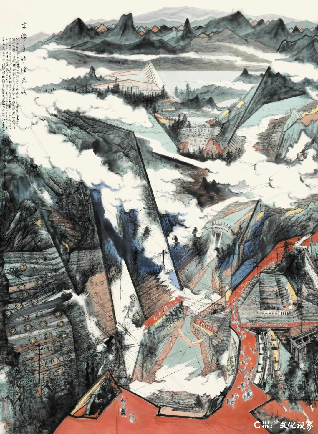 肖凡·水墨画 | 传统水墨的灰度体系中巧妙融入光色感知，令画面在浑厚中透出灵动的气韵