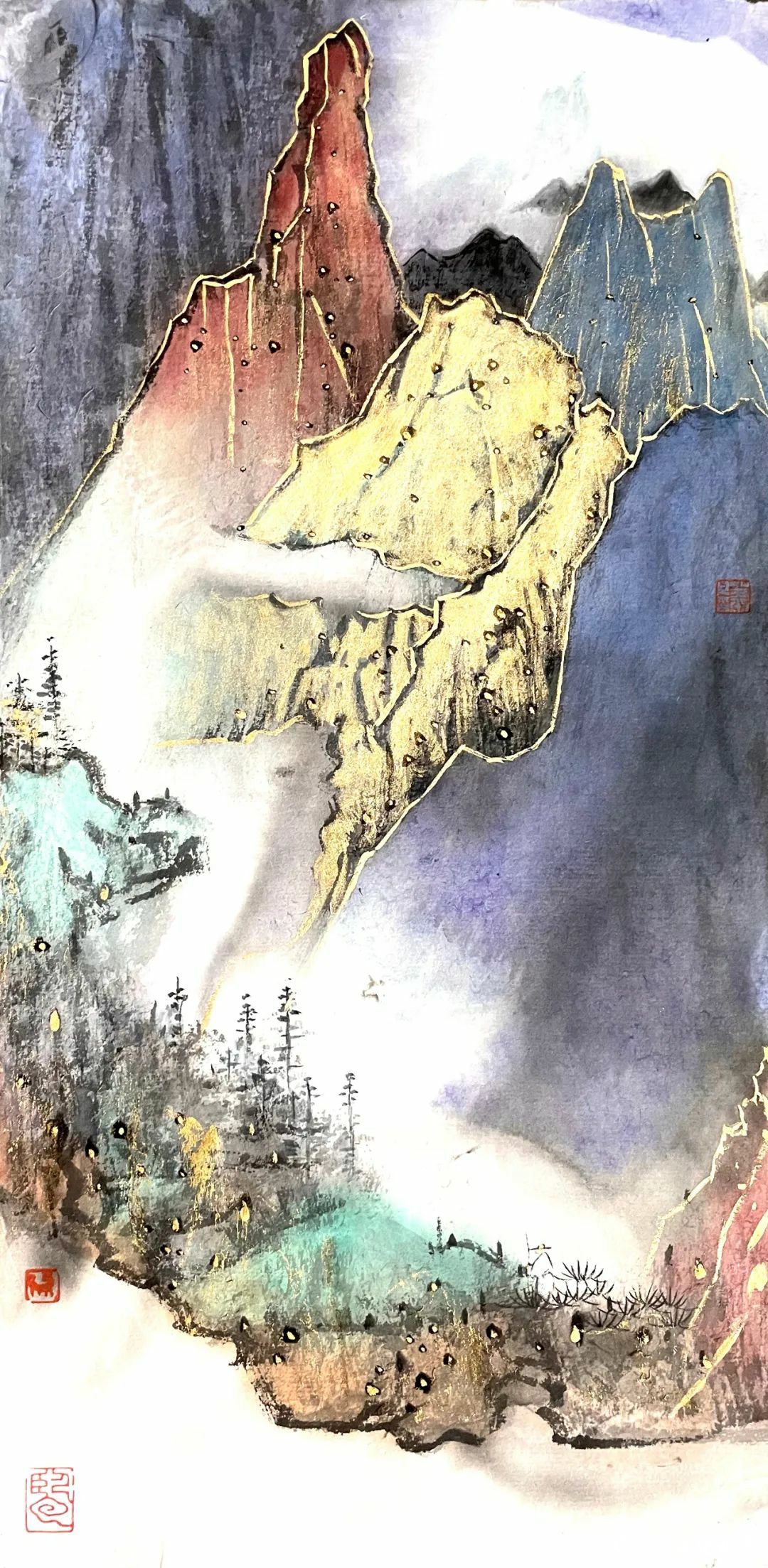肖凡·水墨画 | 传统水墨的灰度体系中巧妙融入光色感知，令画面在浑厚中透出灵动的气韵