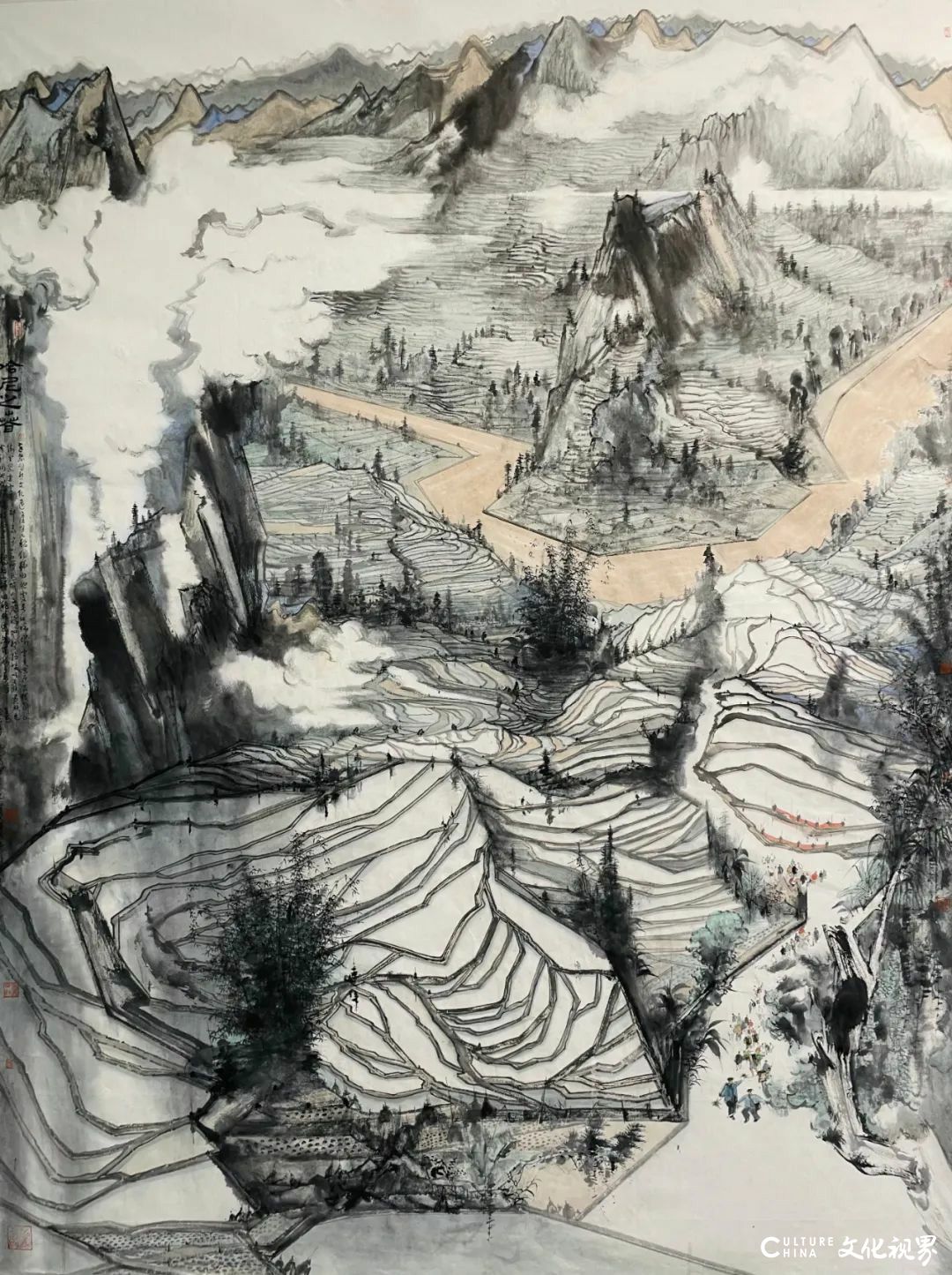 肖凡·水墨画 | 传统水墨的灰度体系中巧妙融入光色感知，令画面在浑厚中透出灵动的气韵