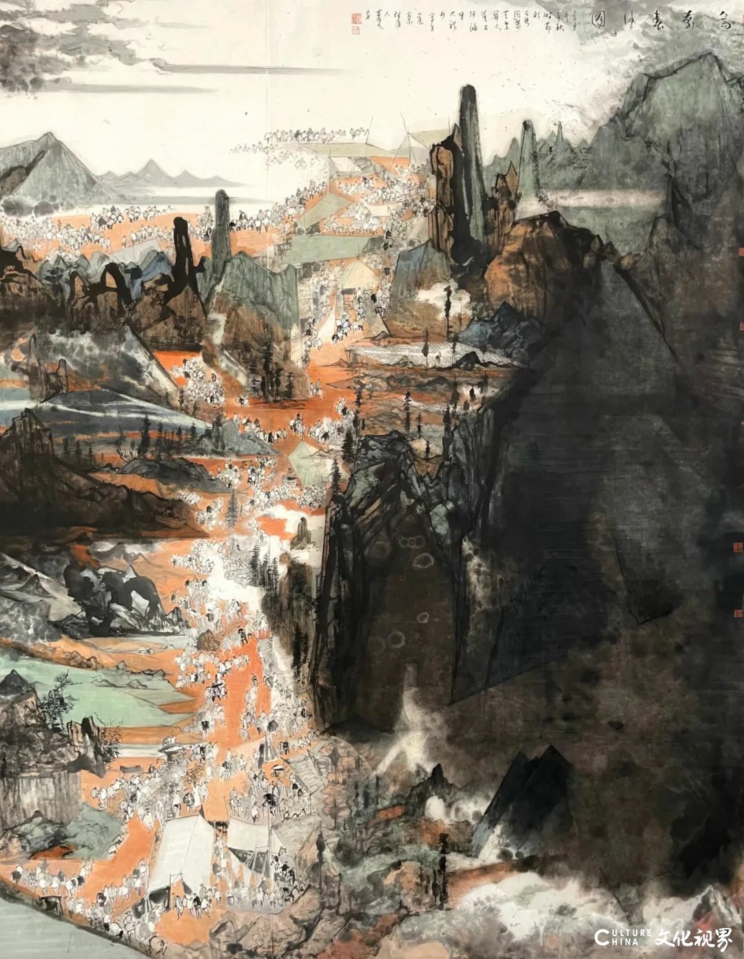 肖凡·水墨画 | 传统水墨的灰度体系中巧妙融入光色感知，令画面在浑厚中透出灵动的气韵