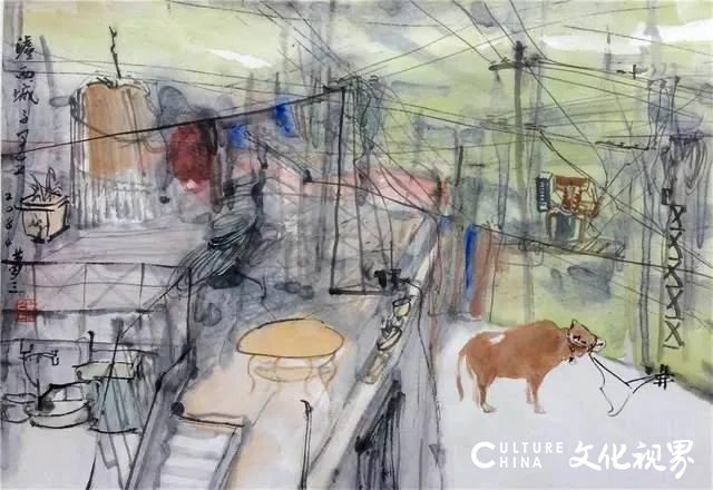 肖凡·水墨画 | 传统水墨的灰度体系中巧妙融入光色感知，令画面在浑厚中透出灵动的气韵