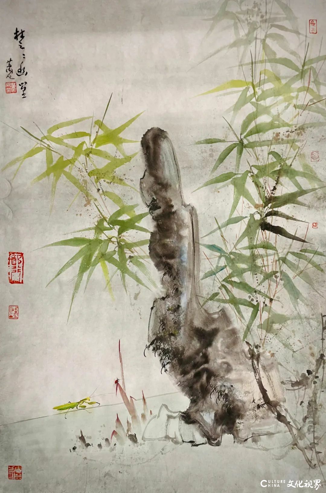 肖凡·水墨画 | 传统水墨的灰度体系中巧妙融入光色感知，令画面在浑厚中透出灵动的气韵