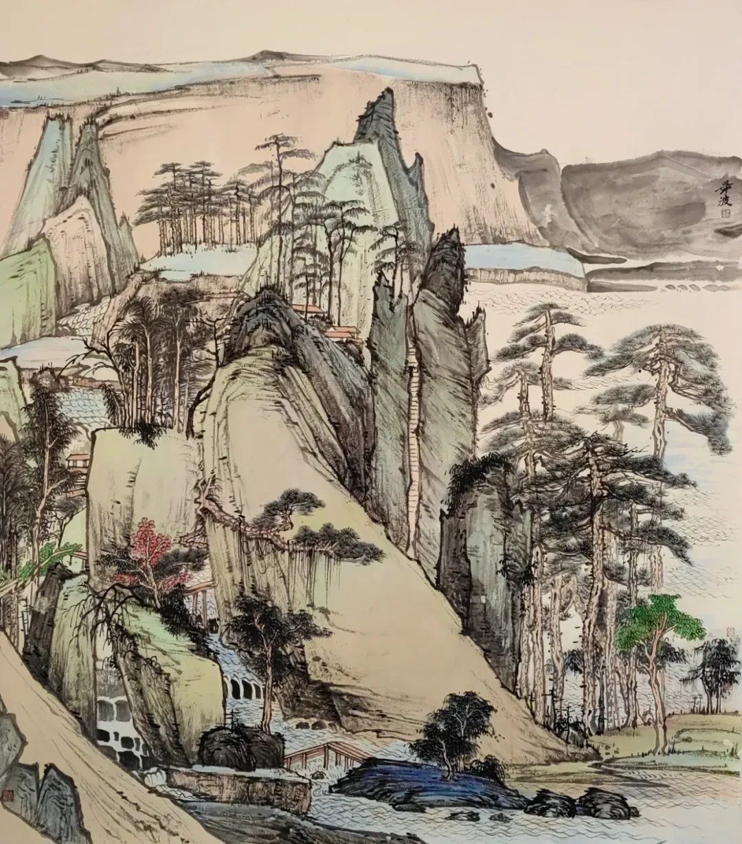毕波·山水画 | 不见仿古，只见脱俗