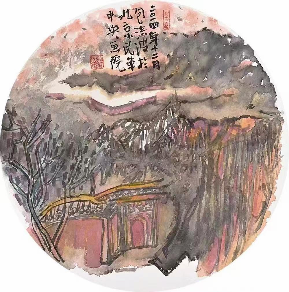 包洪波·山水画丨剥离叙事，让视觉本身成为语言