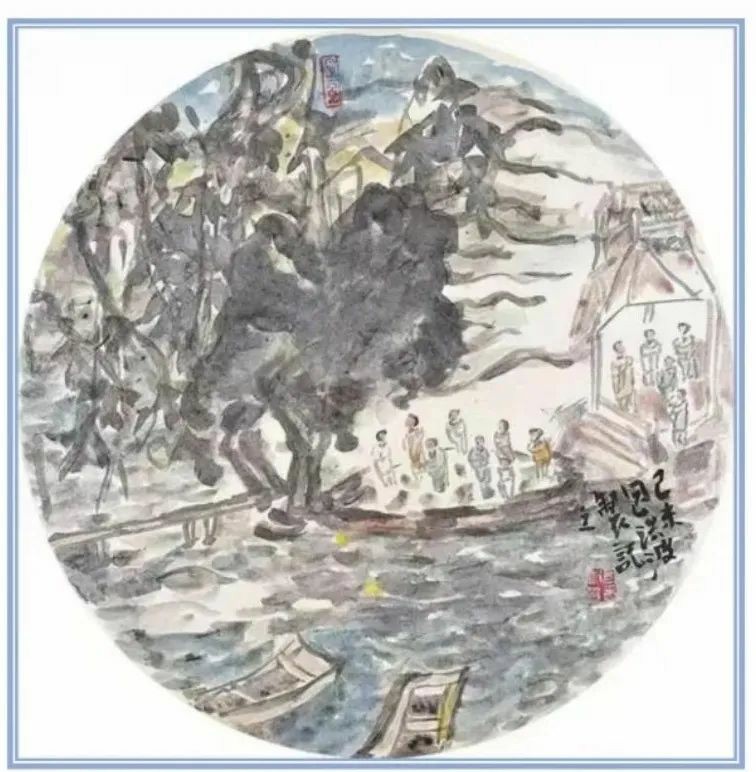包洪波·山水画丨剥离叙事，让视觉本身成为语言