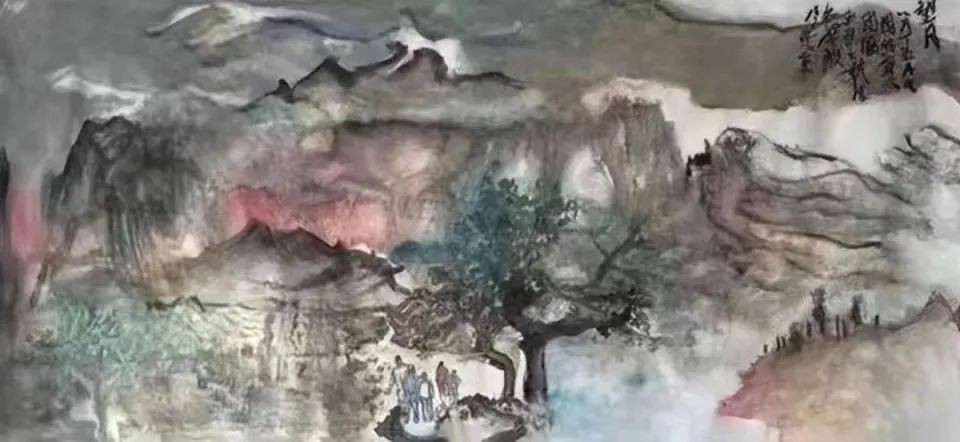 包洪波·山水画丨剥离叙事，让视觉本身成为语言