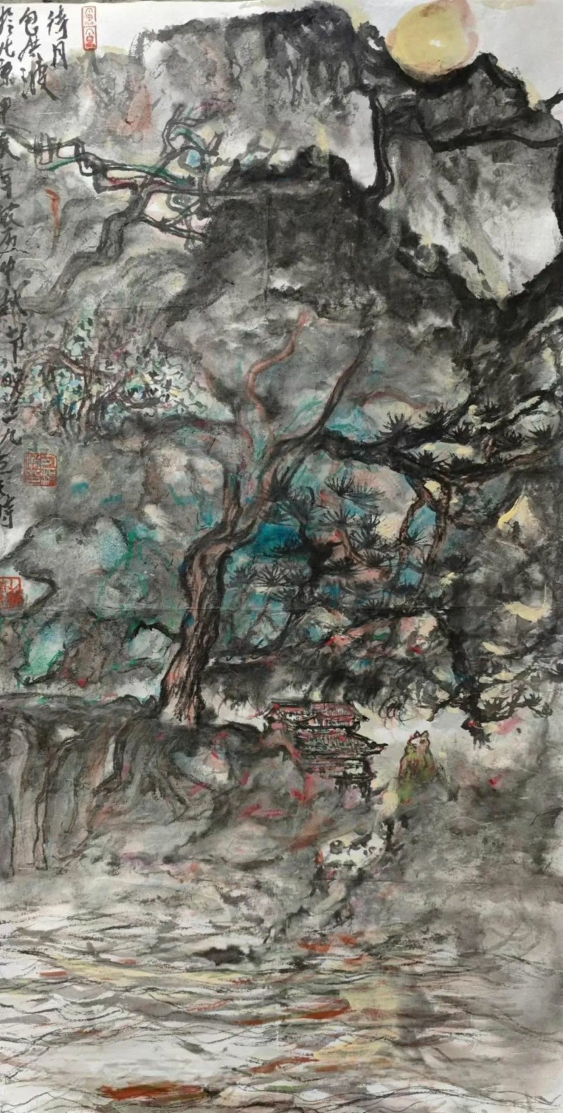 包洪波·山水画丨剥离叙事，让视觉本身成为语言