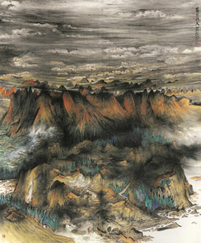 山东画院专职艺术家推介｜常朝晖：壮阔山河浸润古韵墨香，晕染时代晨曦
