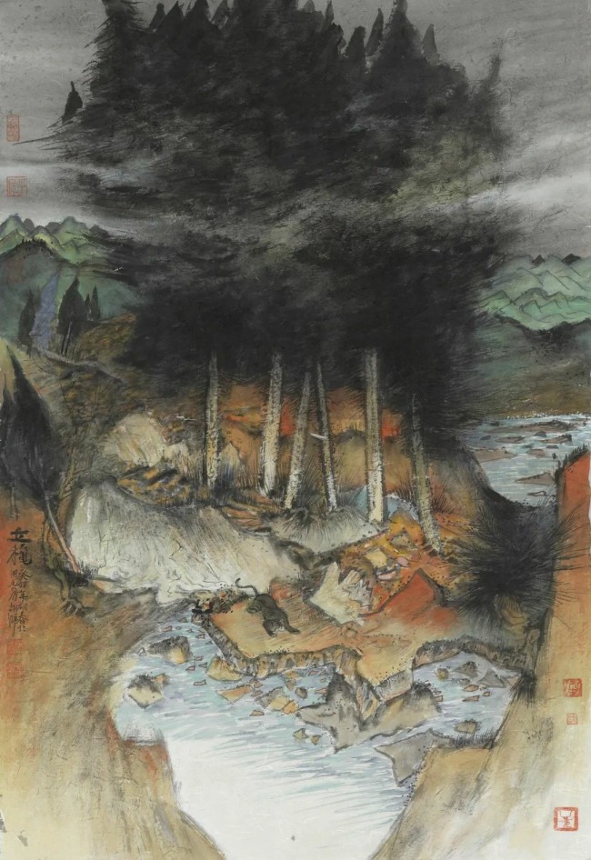 山东画院专职艺术家推介｜常朝晖：壮阔山河浸润古韵墨香，晕染时代晨曦