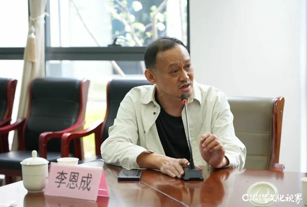 书画欣赏创作谈——李恩成《书画鉴赏》讲座在山东画院举行