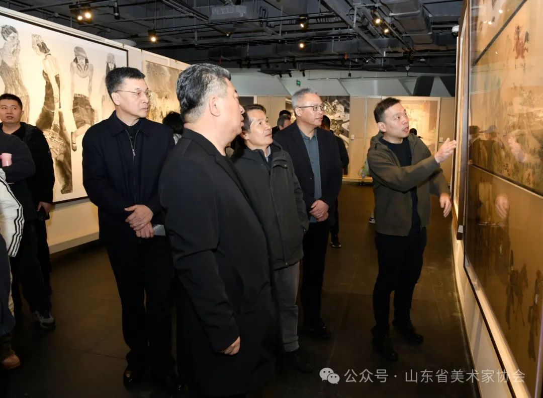 “学术100——山东青年美术作品全国巡展（吉林站）”昨日在长春开幕