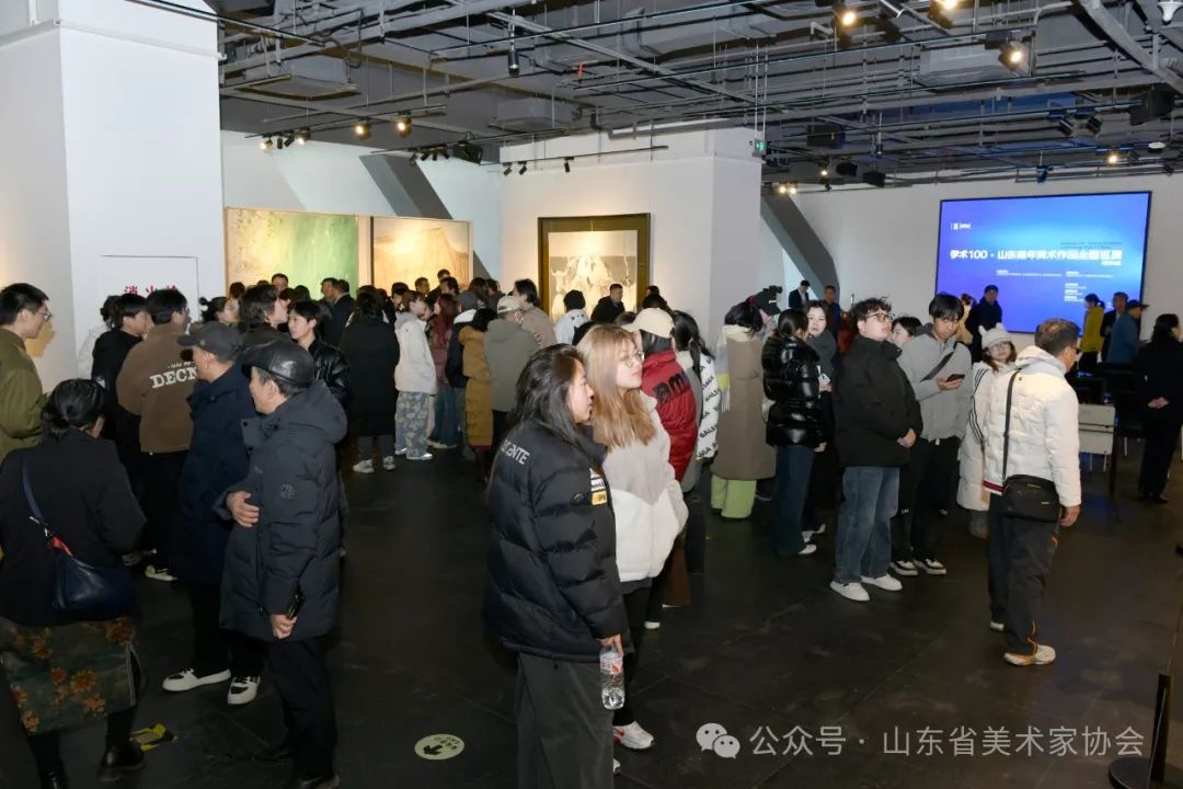 “学术100——山东青年美术作品全国巡展（吉林站）”昨日在长春开幕