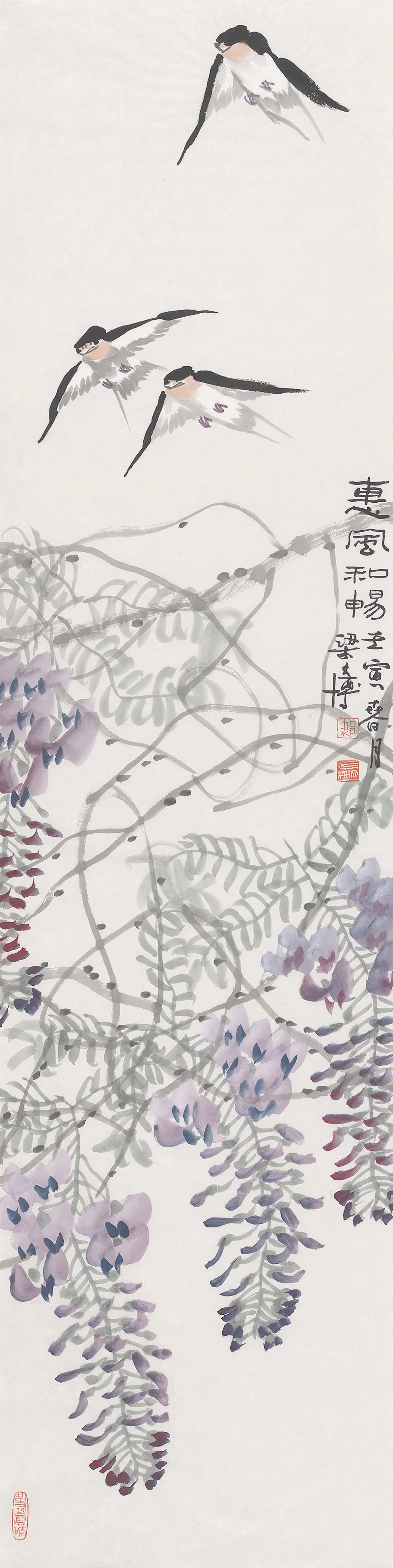 DeepSeek谈艺丨梁文博：笔锋游走处，气象自峥嵘