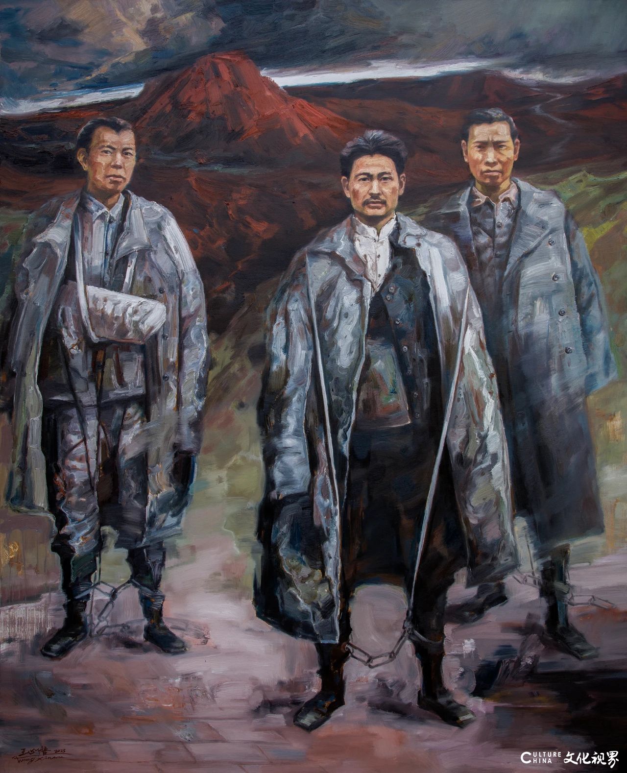 “黄河之声——2025宁夏油画作品展（网络展）”开展