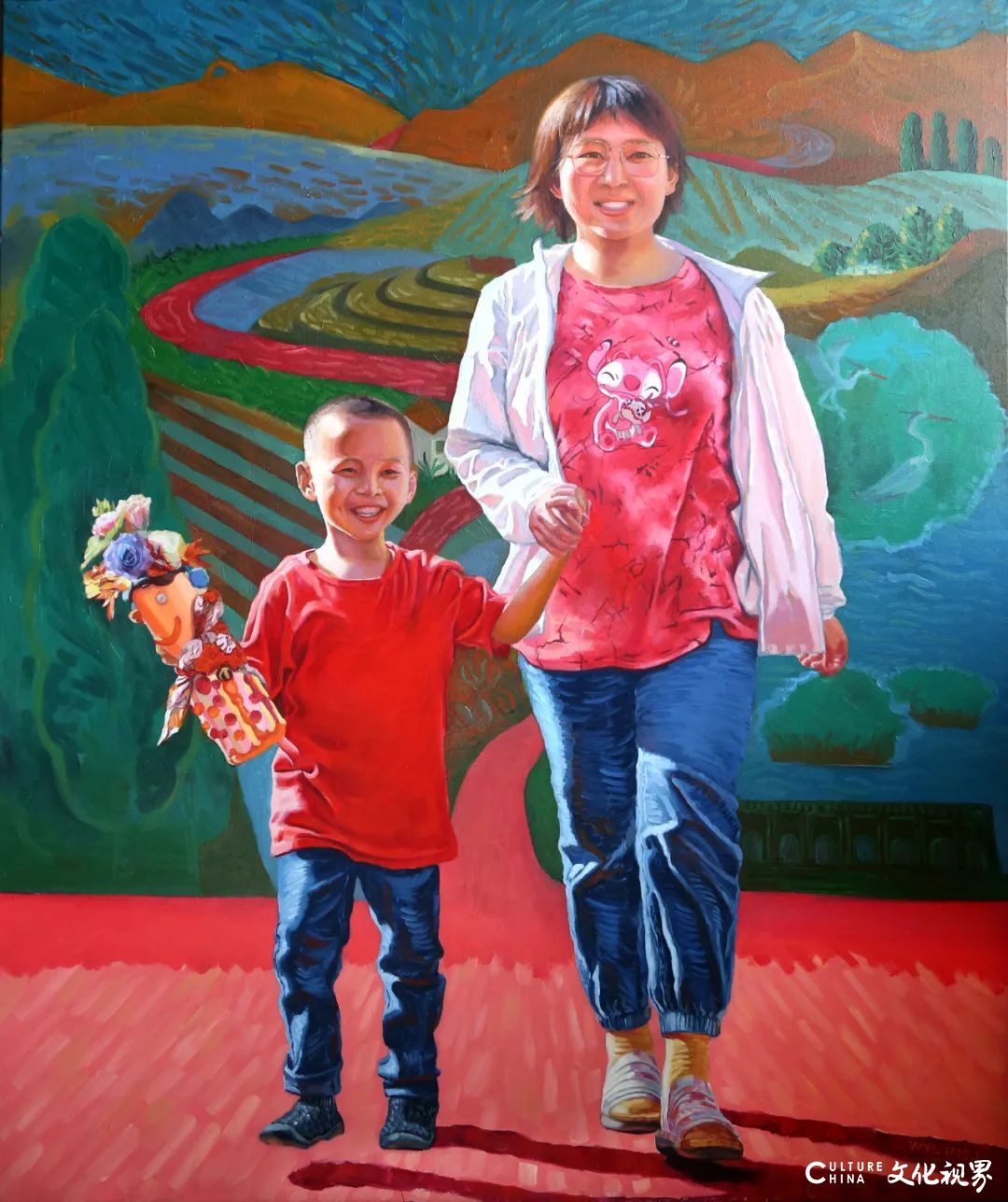 “黄河之声——2025宁夏油画作品展（网络展）”开展
