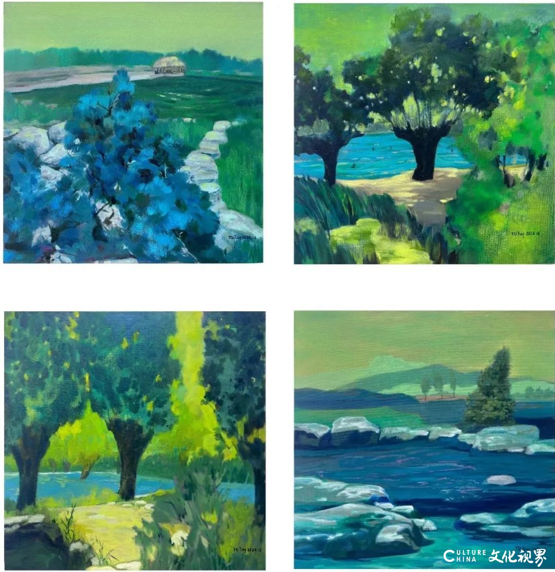 “黄河之声——2025宁夏油画作品展（网络展）”开展