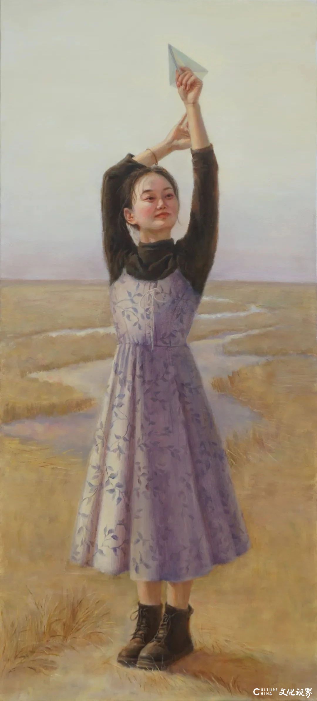 “黄河之声——2025宁夏油画作品展（网络展）”开展