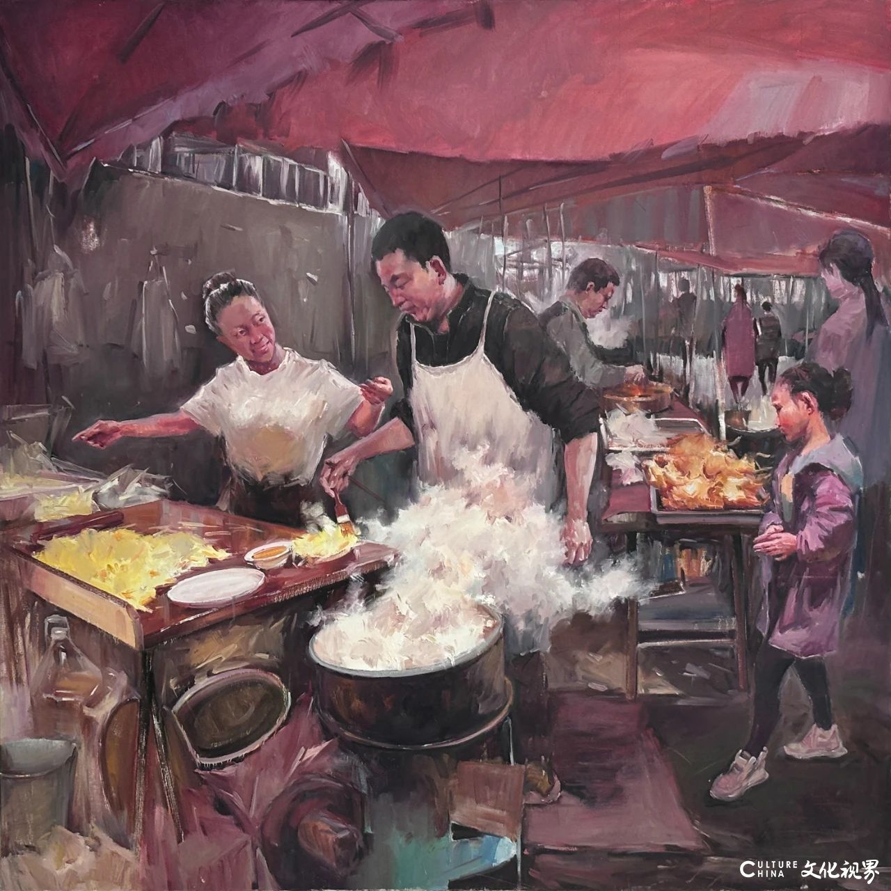“黄河之声——2025宁夏油画作品展（网络展）”开展