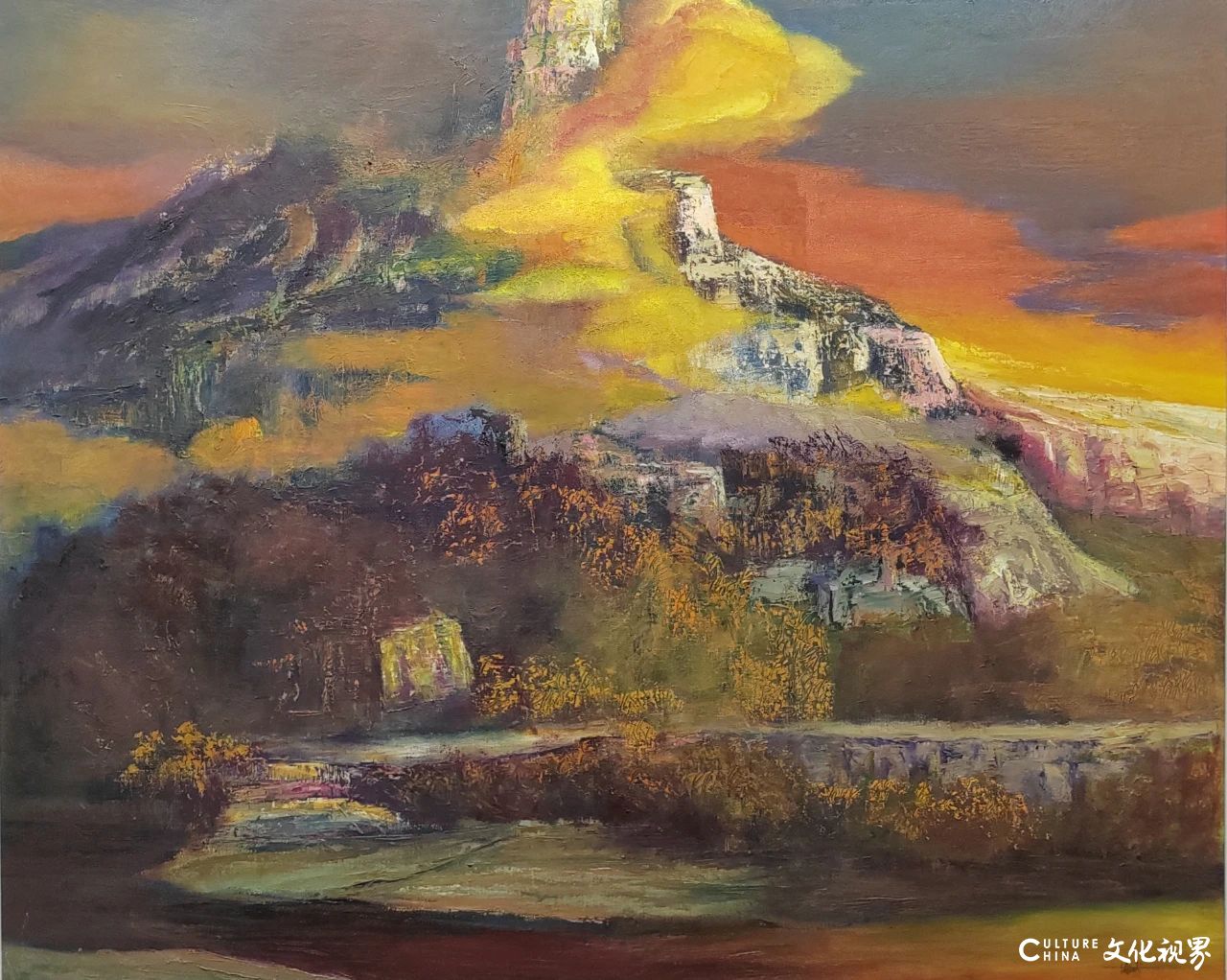 “黄河之声——2025宁夏油画作品展（网络展）”开展