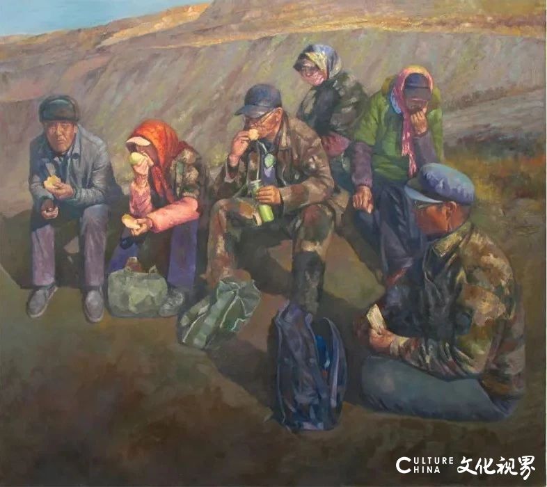 “黄河之声——2025宁夏油画作品展（网络展）”开展