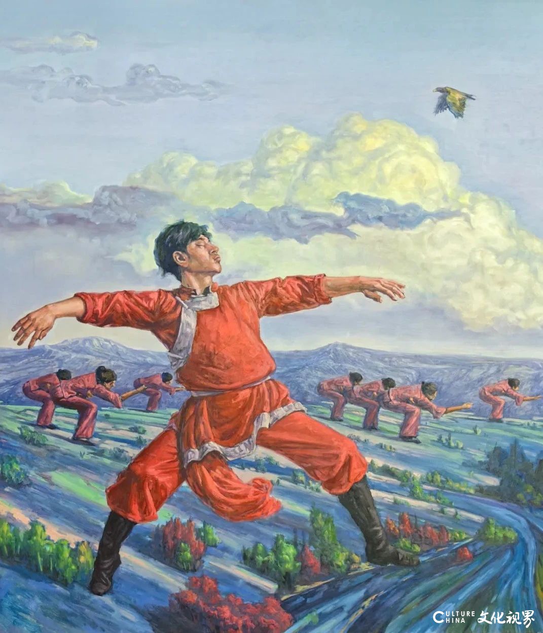 “黄河之声——2025宁夏油画作品展（网络展）”开展