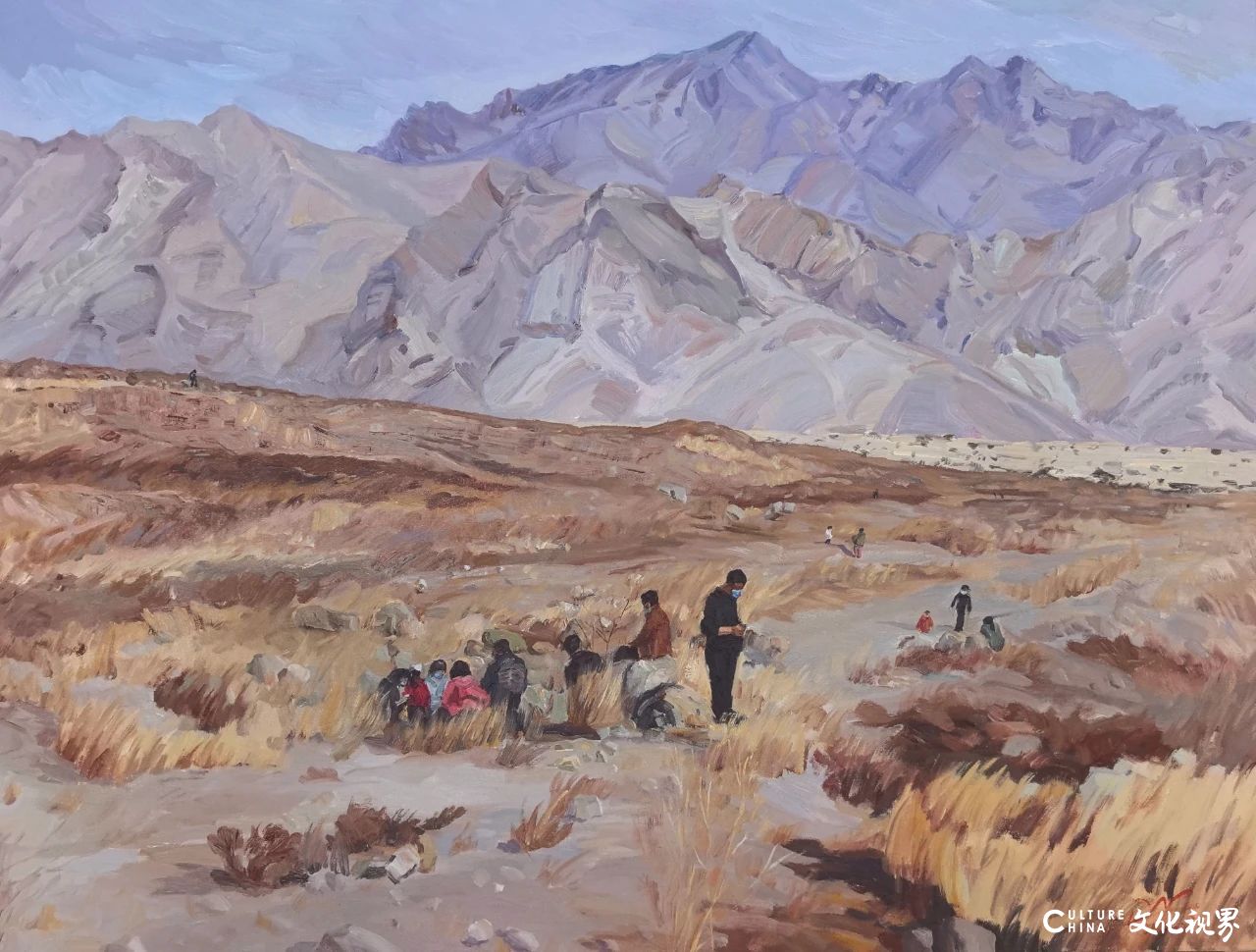 “黄河之声——2025宁夏油画作品展（网络展）”开展