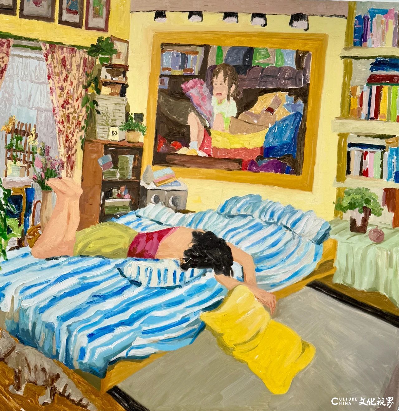 “黄河之声——2025宁夏油画作品展（网络展）”开展