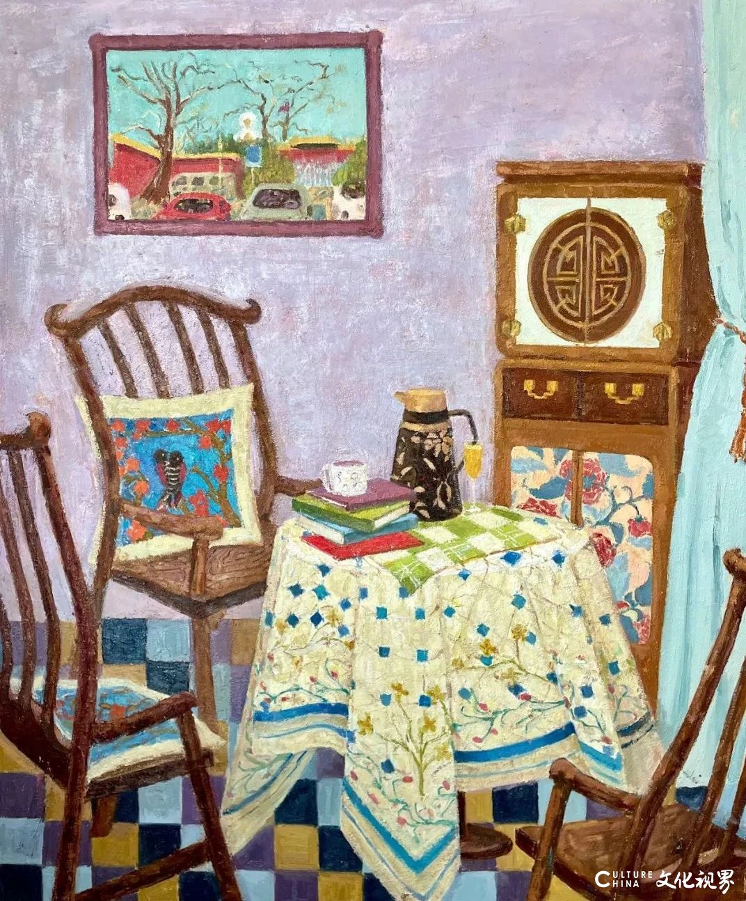 “黄河之声——2025宁夏油画作品展（网络展）”开展