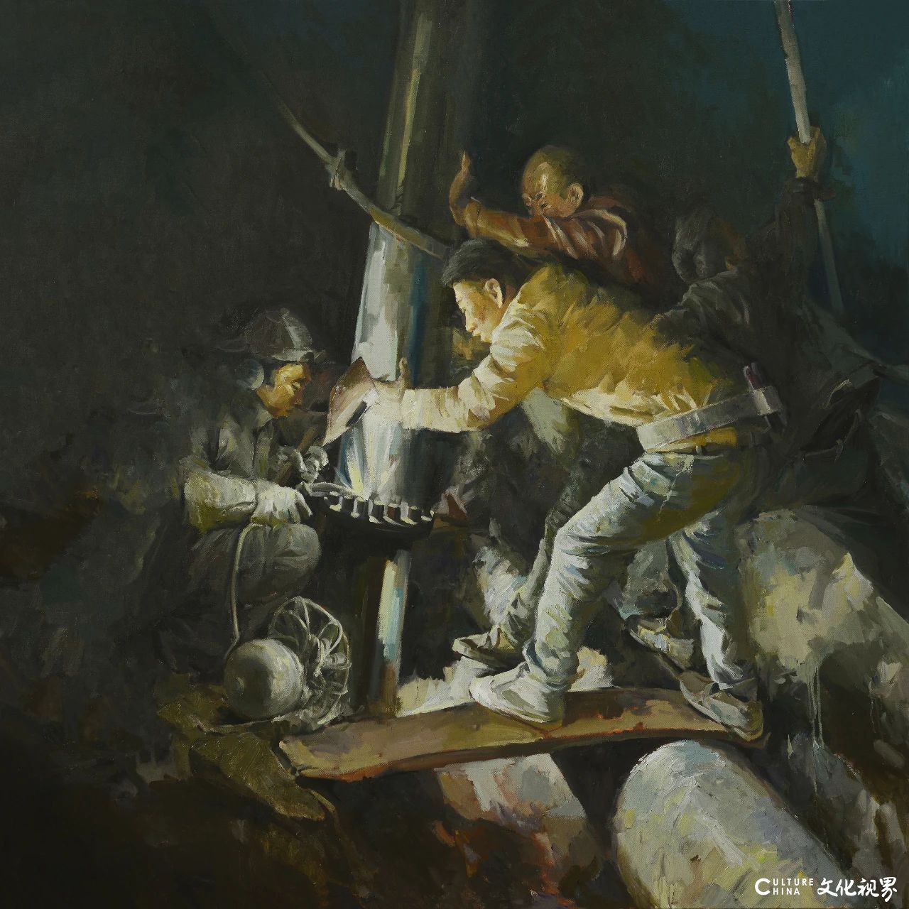 “黄河之声——2025宁夏油画作品展（网络展）”开展