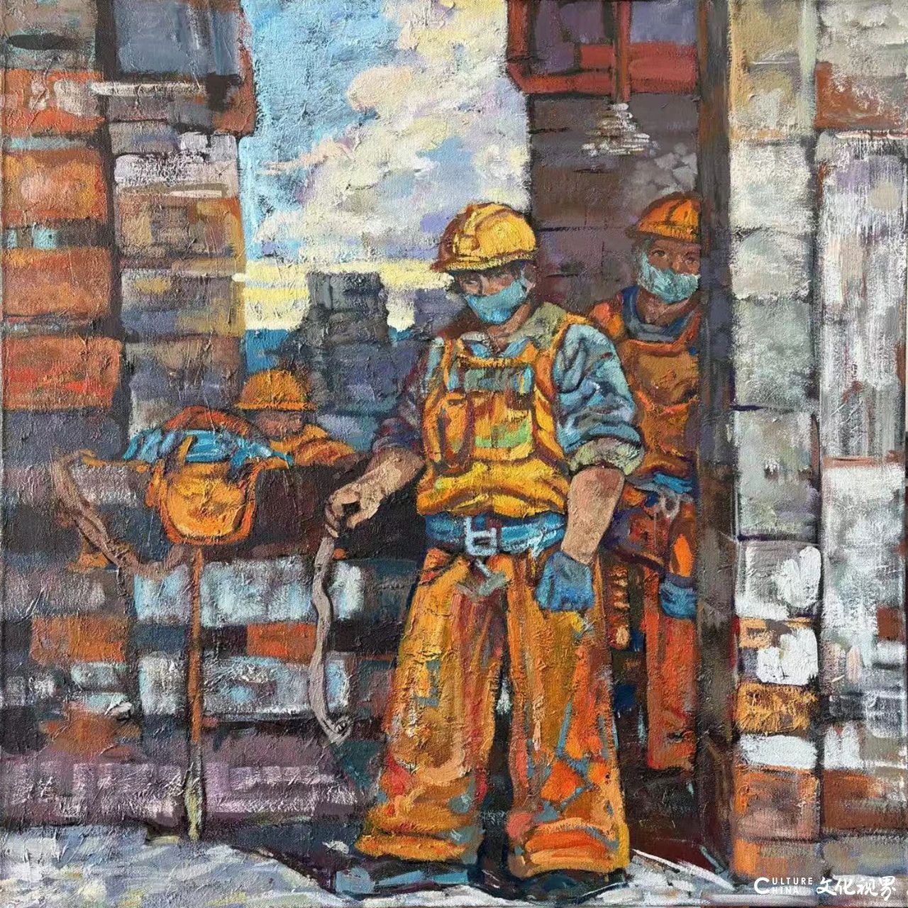 “黄河之声——2025宁夏油画作品展（网络展）”开展