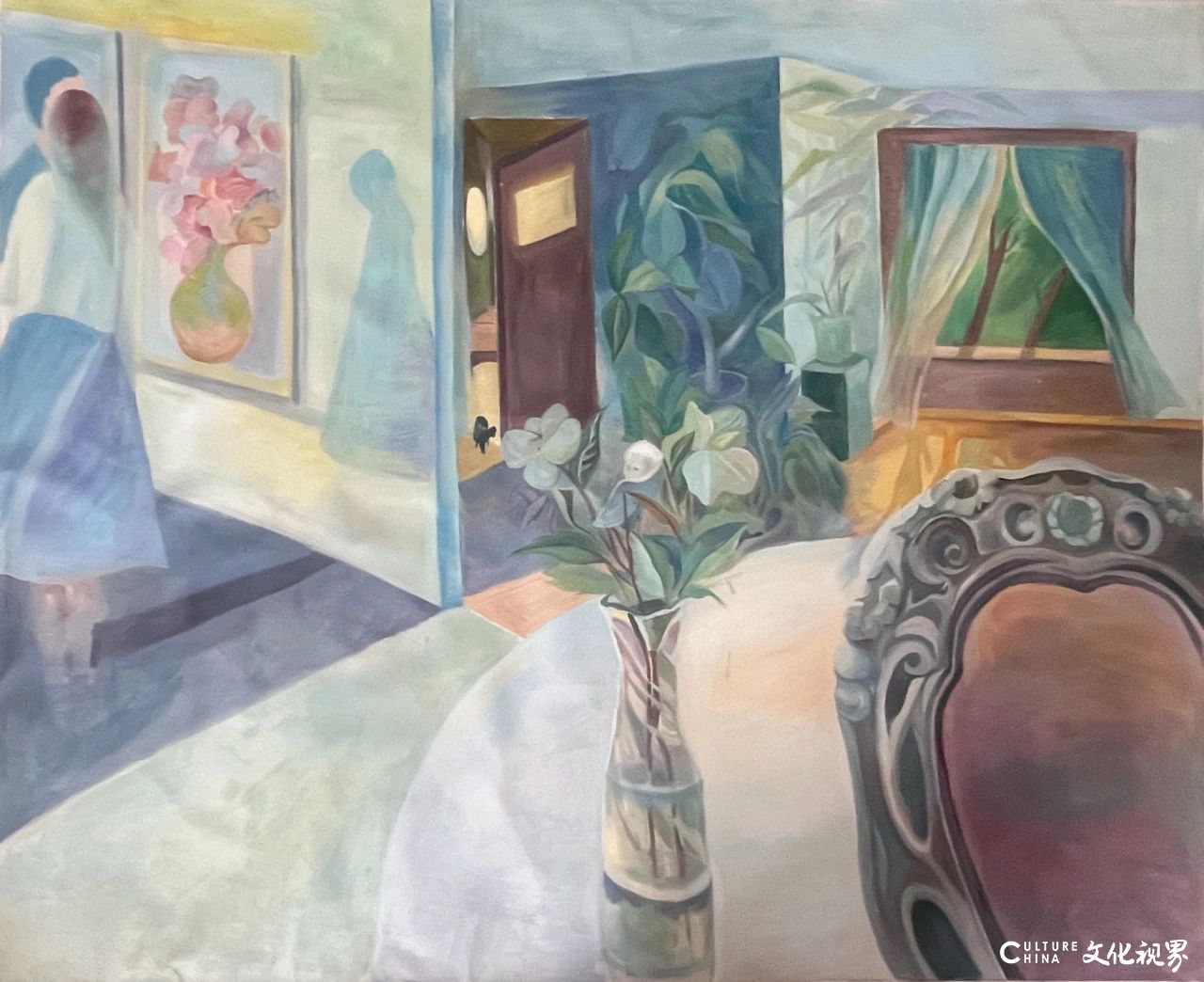 “黄河之声——2025宁夏油画作品展（网络展）”开展