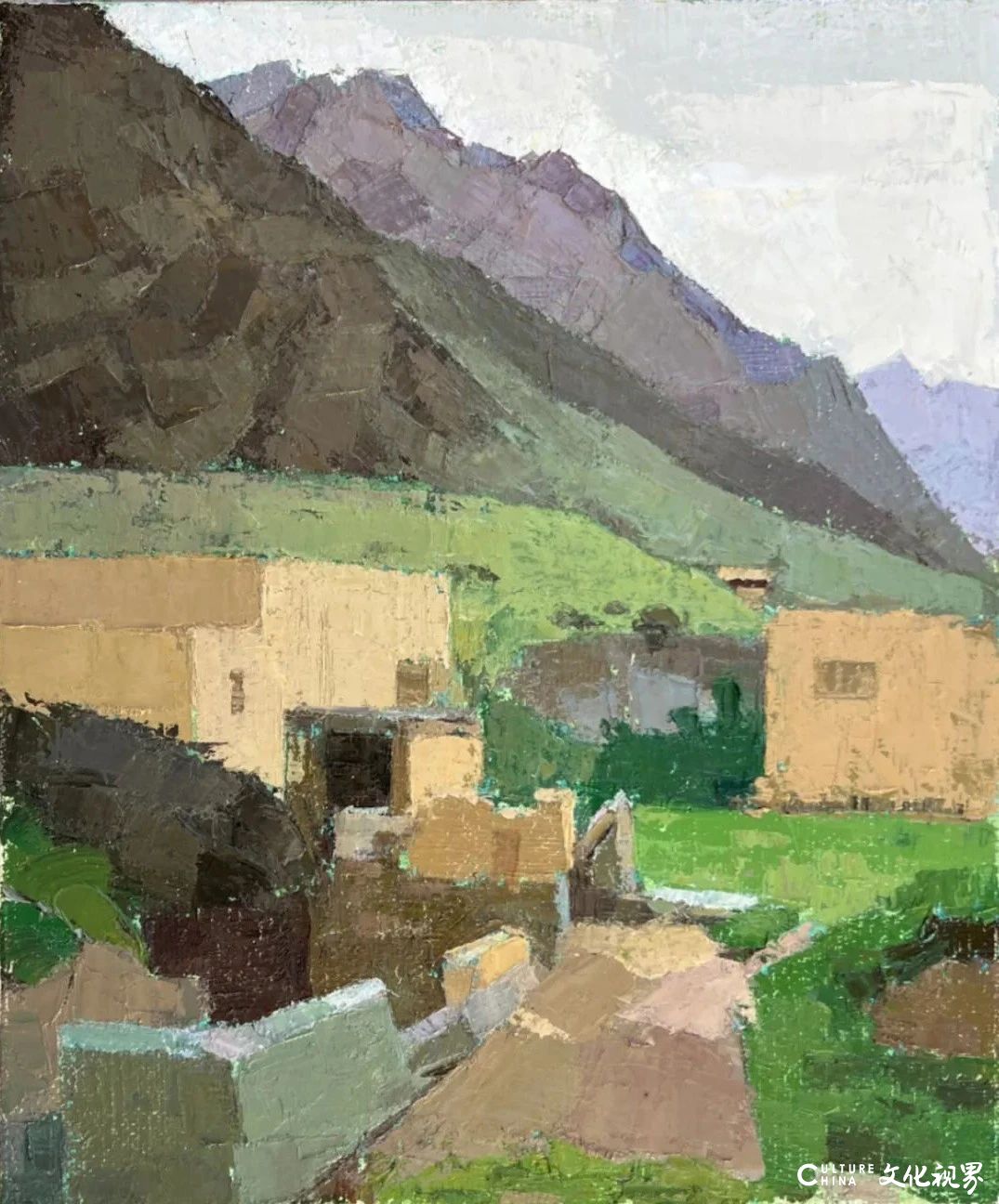 “黄河之声——2025宁夏油画作品展（网络展）”开展