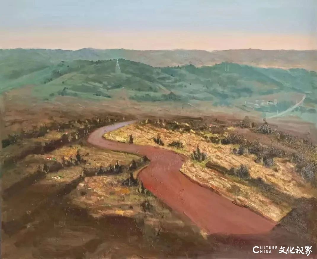 “黄河之声——2025宁夏油画作品展（网络展）”开展